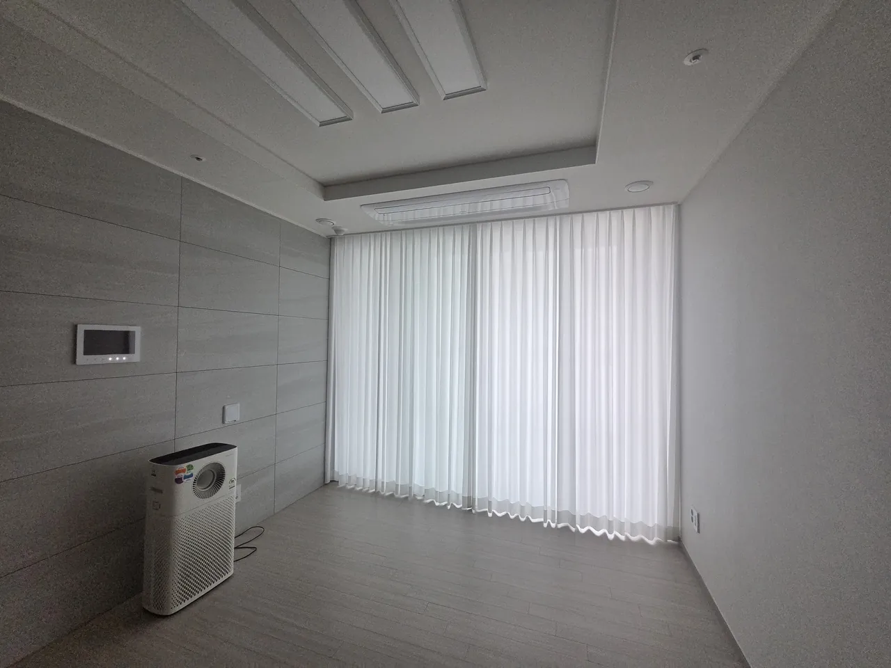 점동면 항균 린넨 터치 커튼
